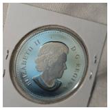 2016 Canada Ship Silver $1, Proof, UNC