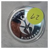 Silver Bug, 1 pz Silver Round