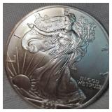 2007 American Silver Eagle, UNC