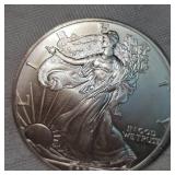 2007 American Silver Eagle, UNC
