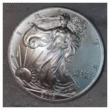 2008 American Silver Eagle, UNC