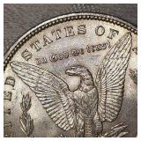 1896 Morgan Dollar $1 VF with Toning