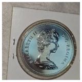 1979 Canada Silver Griffon $ UNC
