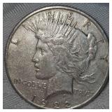 1922 D Peace Dollar $1