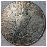 1922D Peace Dollar $1