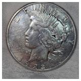1923s Peace Dollar $1-XF