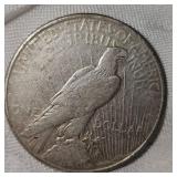 1923D Peace Dollar
