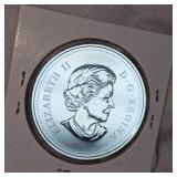 2015 Canada Flag Silver $1 UNC