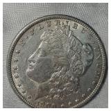 1900 Morgan $1, XF+, Light Toning