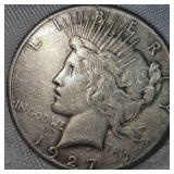 1927 Peace Dollar $1