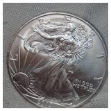 2004 American Silver Eagle, UNC