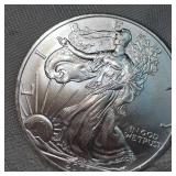 2004 American Silver Eagle, UNC