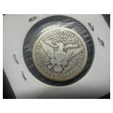 1913 D Silver Barber Quarter