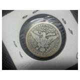 1913 D Silver Barber Quarter
