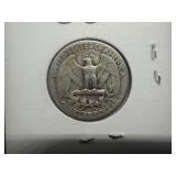 1943 Silver Washington Quarter
