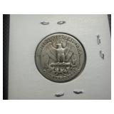 1943 Silver Washington Quarter