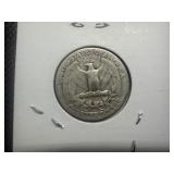 1945 Silver Washington Quarter