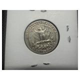 1957 D Silver Washington Quarter