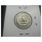 1958 D Silver Washington Quarter