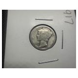 1917 Silver Mercury Dime