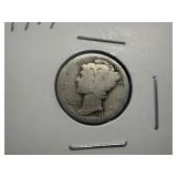 1917 Silver Mercury Dime