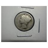 1917 Silver Mercury Dime