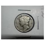 1935 Silver Mercury Dime