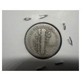 1935 Silver Mercury Dime