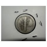 1935 Silver Mercury Dime
