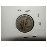 1935 Silver Mercury Dime