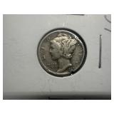 1937 Silver Mercury Dime