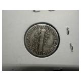 1937 Silver Mercury Dime