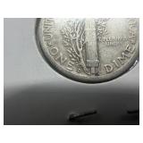 1939 D Silver Mercury Dime