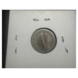 1940 D Silver Mercury Dime