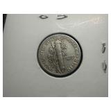1941 D Silver Mercury Dime