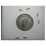 1941 S Silver Mercury Dime