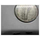 1941 S Silver Mercury Dime