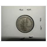 1942 Silver Mercury Dime