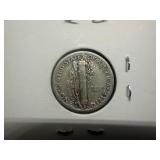 1942 S Silver Mercury Dime