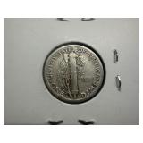 1942 S Silver Mercury Dime