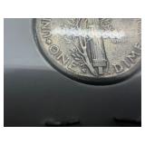 1942 S Silver Mercury Dime