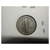 1943 Silver Mercury Dime