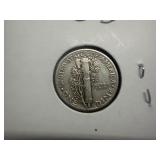 1943 Silver Mercury Dime