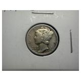 1943 D Silver Mercury Dime