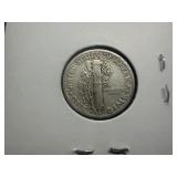 1943 D Silver Mercury Dime
