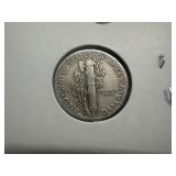 1943 D Silver Mercury Dime