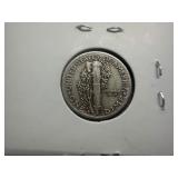 1943 S Silver Mercury Dime