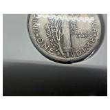 1943 S Silver Mercury Dime