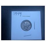 1944 Silver Mercury Dime