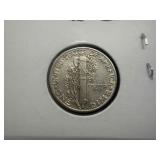 1945 Silver Mercury Dime